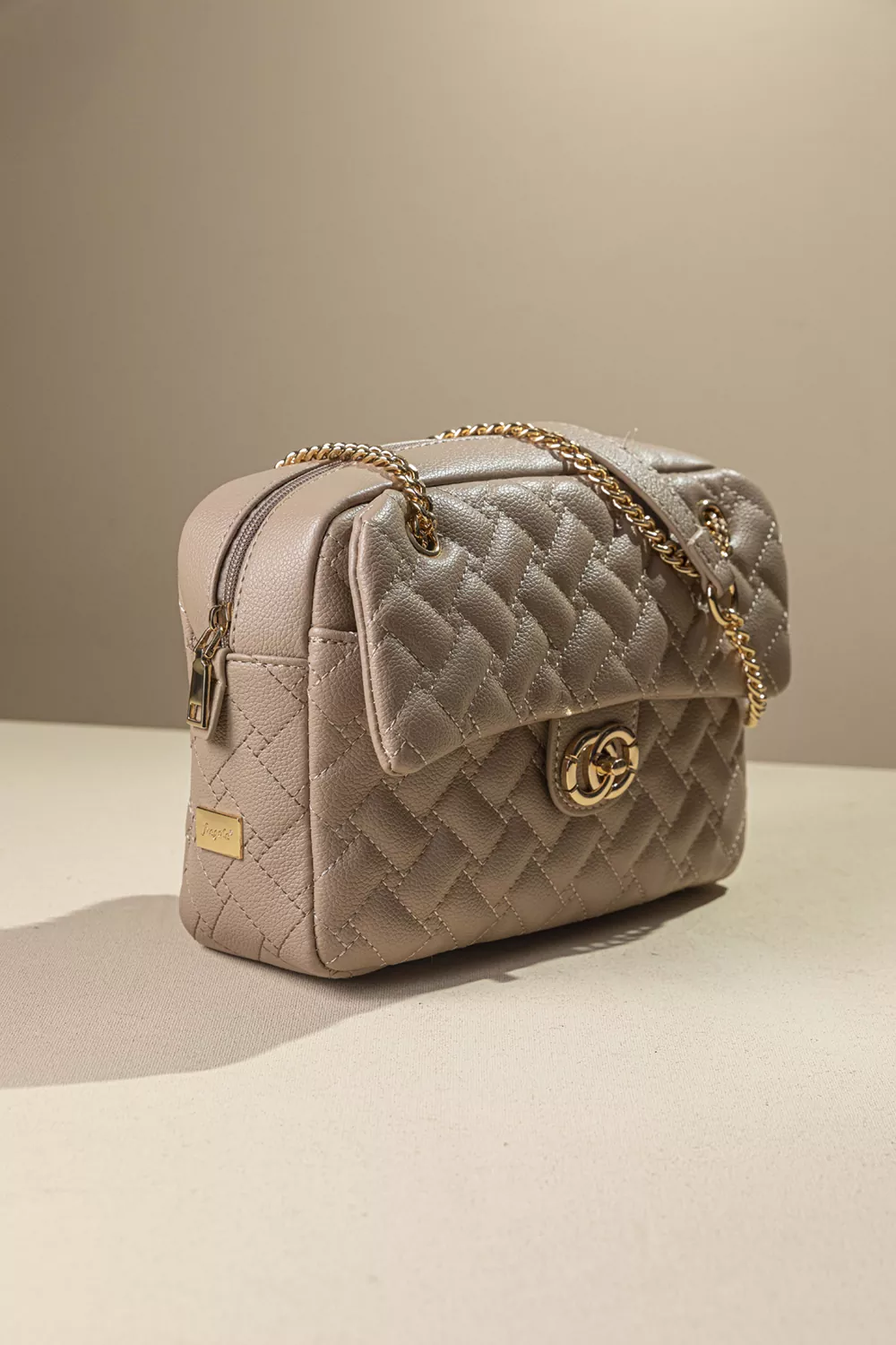 Κλασική τσάντα ώμου με αλυσίδα