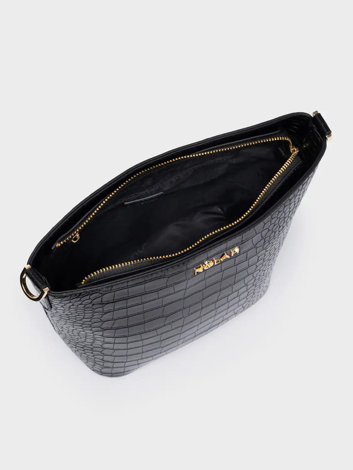 Cecilia Black Light Gold