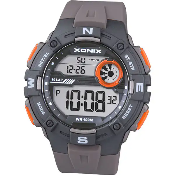 XONIX Ψηφιακό Ρολόι  με πλαστικό λουρί DAG-A03