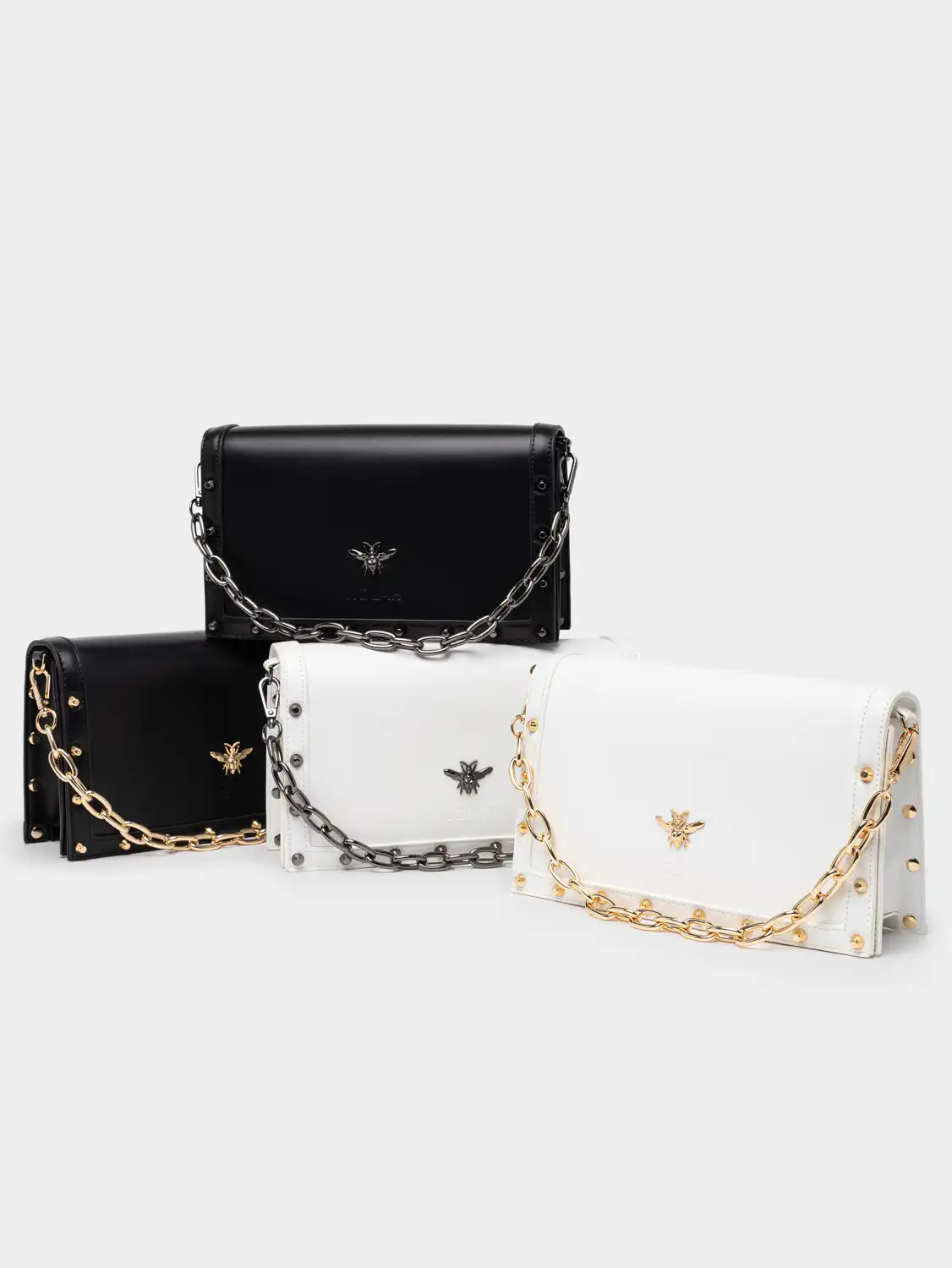 Dash White / Gun Metal