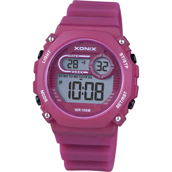 XONIX Ψηφιακό Ρολόι  με πλαστικό λουρί DBC-A01