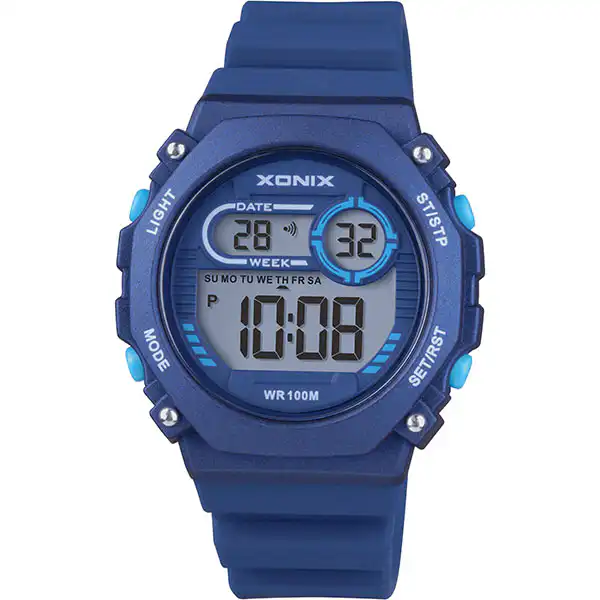 XONIX Ψηφιακό Ρολόι  με πλαστικό λουρί DBC-A05