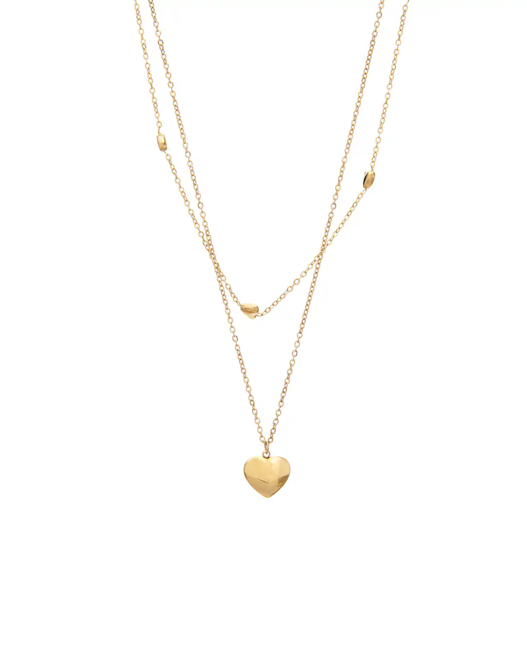 Διπλή αλυσίδα λαιμού DJ-012 – Χρυσό Διπλή αλυσίδα λαιμού DJ-012 – Χρυσό