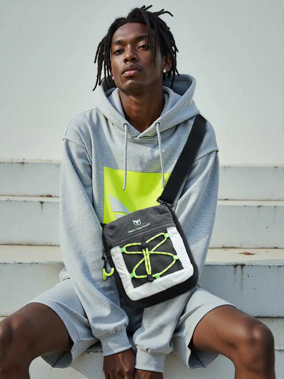 Ανδρικό Υφασμάτινο Τσαντάκι Bull Captain DJB 0108 green Ανδρικό Υφασμάτινο Τσαντάκι Bull Captain DJB 0108 green