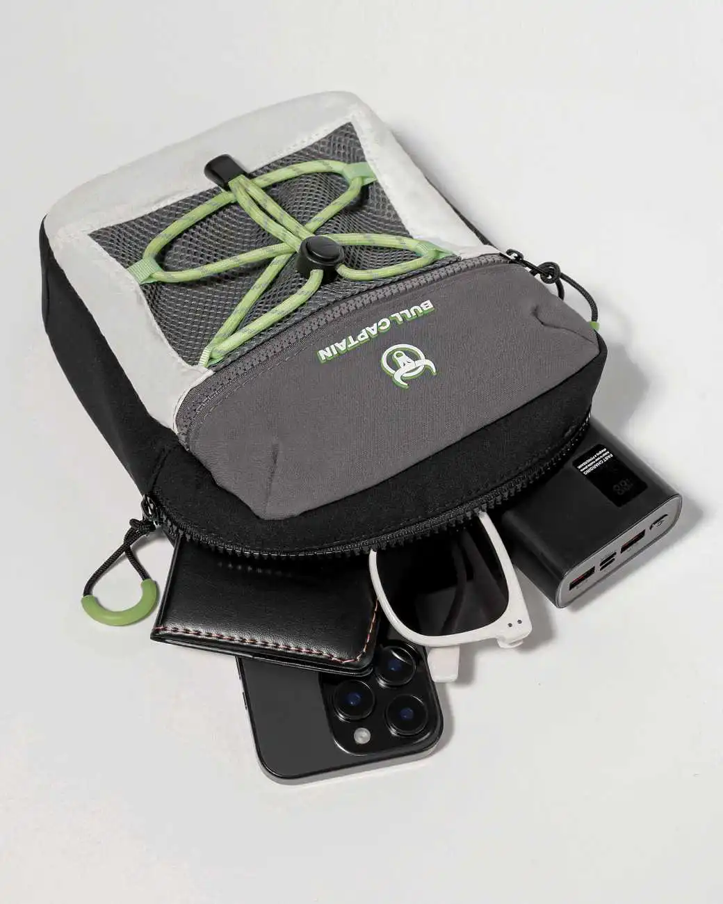 Ανδρικό Υφασμάτινο Τσαντάκι Bull Captain DJB 0108 green