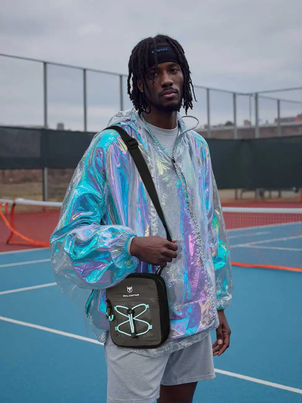 Ανδρικό Υφασμάτινο Τσαντάκι Bull Captain DJB 0108 blue Ανδρικό Υφασμάτινο Τσαντάκι Bull Captain DJB 0108 blue