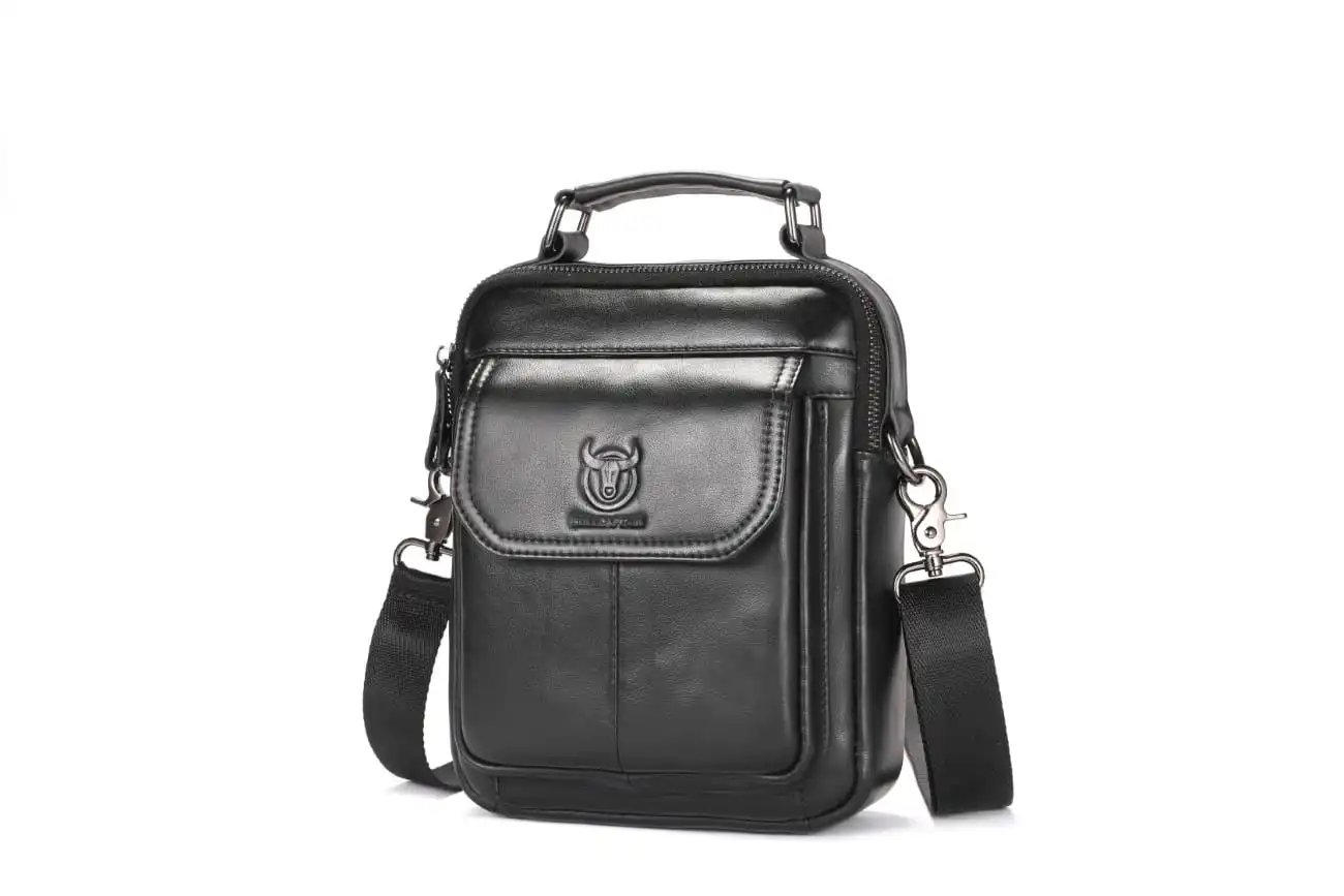Δερμάτινο τσαντάκι ώμου Bull Captain DJB 049 μαύρο Δερμάτινο τσαντάκι ώμου Bull Captain DJB 049 μαύρο