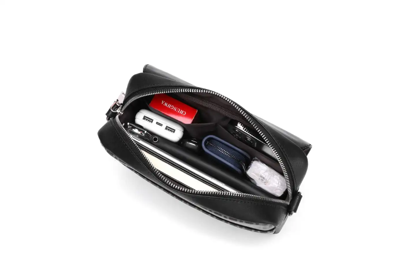 Τσαντάκι ώμου Bull Captain DJB 0102 μαύρο