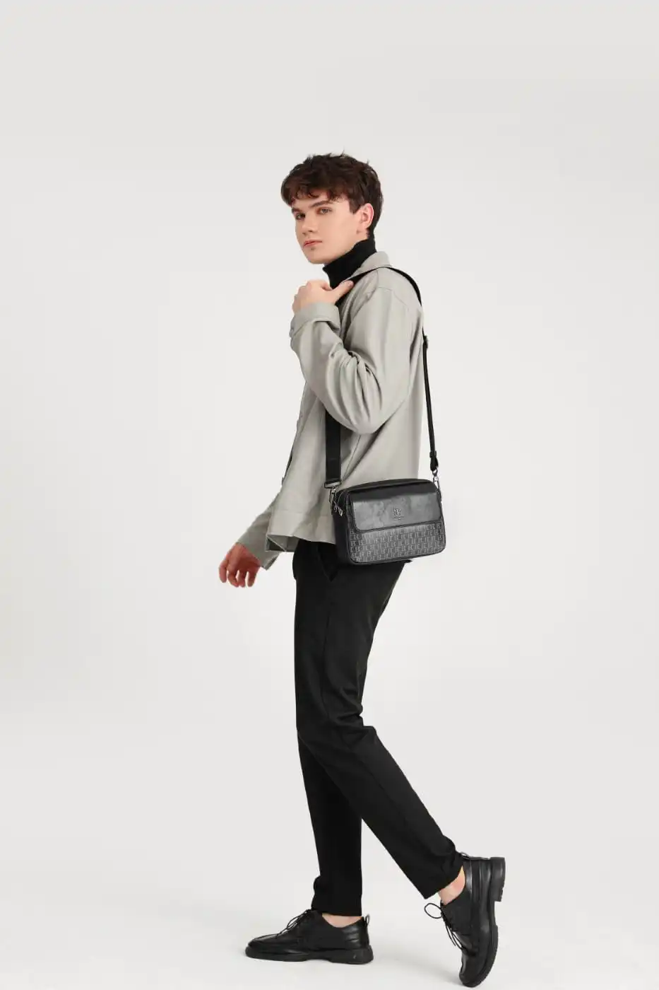 Τσαντάκι ώμου Bull Captain DJB 0102 μαύρο