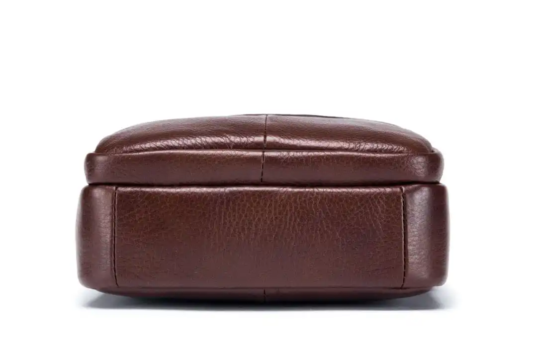 Δερμάτινο τσαντάκι ώμου Bull Captain DJB 023 καφέ