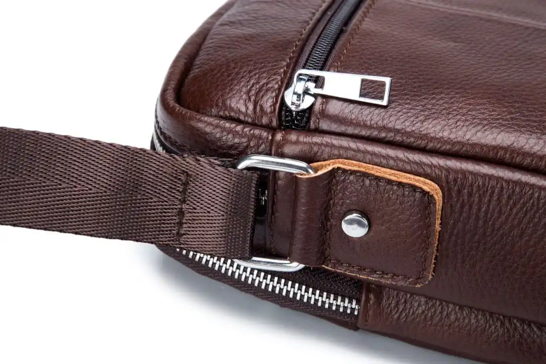 Δερμάτινο τσαντάκι ώμου Bull Captain DJB 023 καφέ