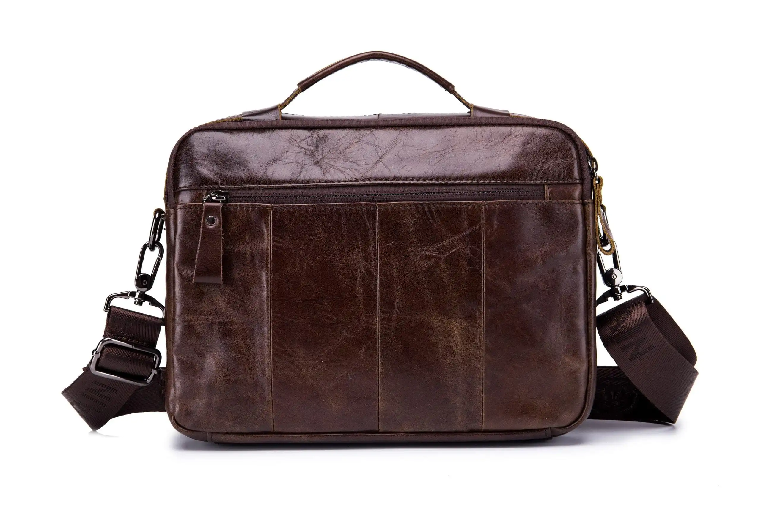 Δερμάτινος χαρτοφύλακας Bull captain DJB 036 καφέ