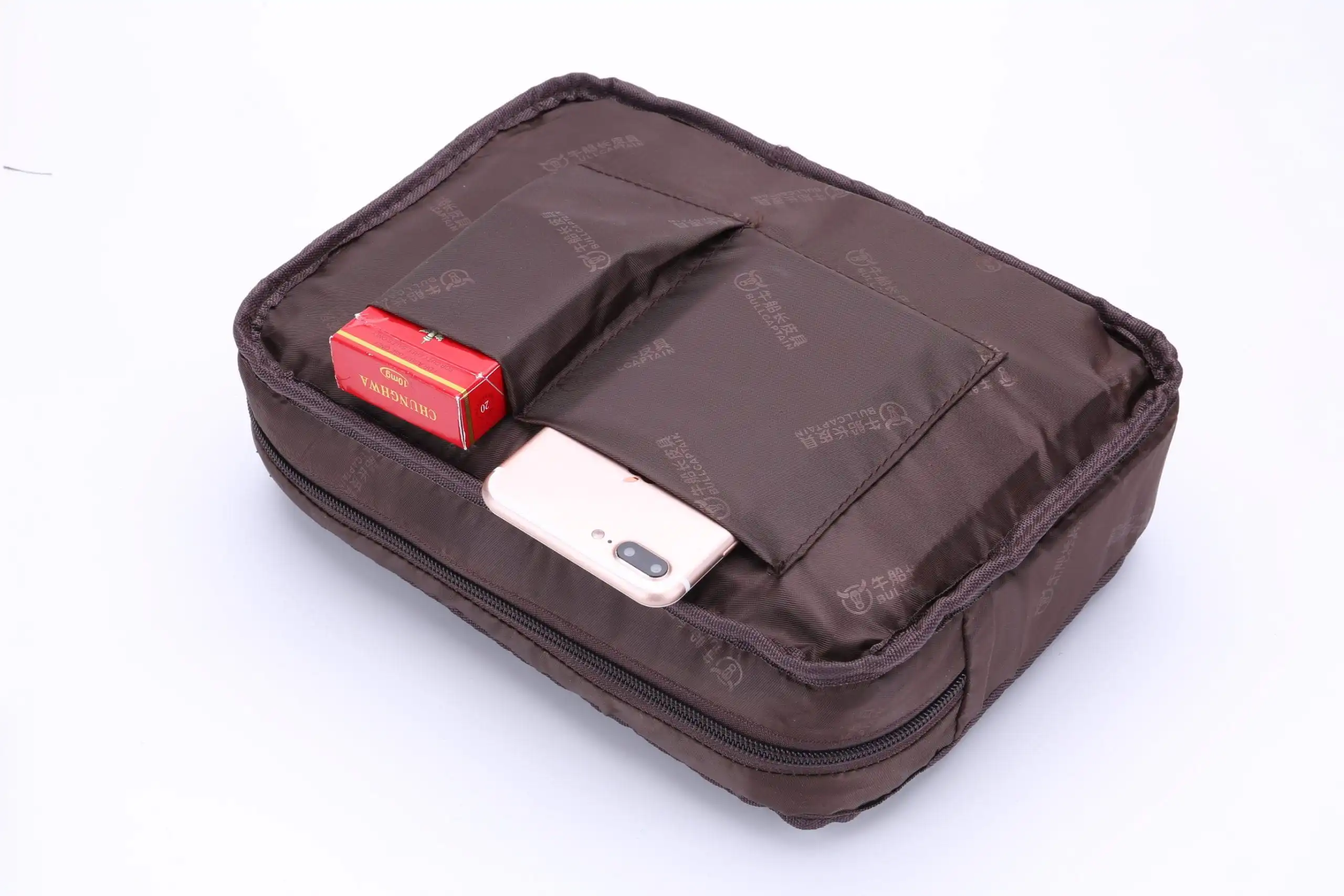 Δερμάτινος χαρτοφύλακας Bull captain DJB 036 μαύρο