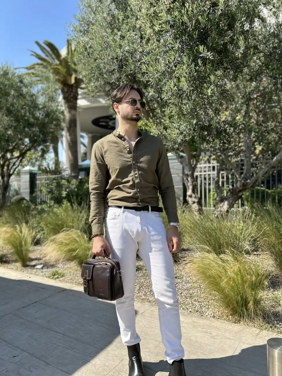 Δερμάτινος χαρτοφύλακας Bull captain DJB 036 καφέ Δερμάτινος χαρτοφύλακας Bull captain DJB 036 καφέ