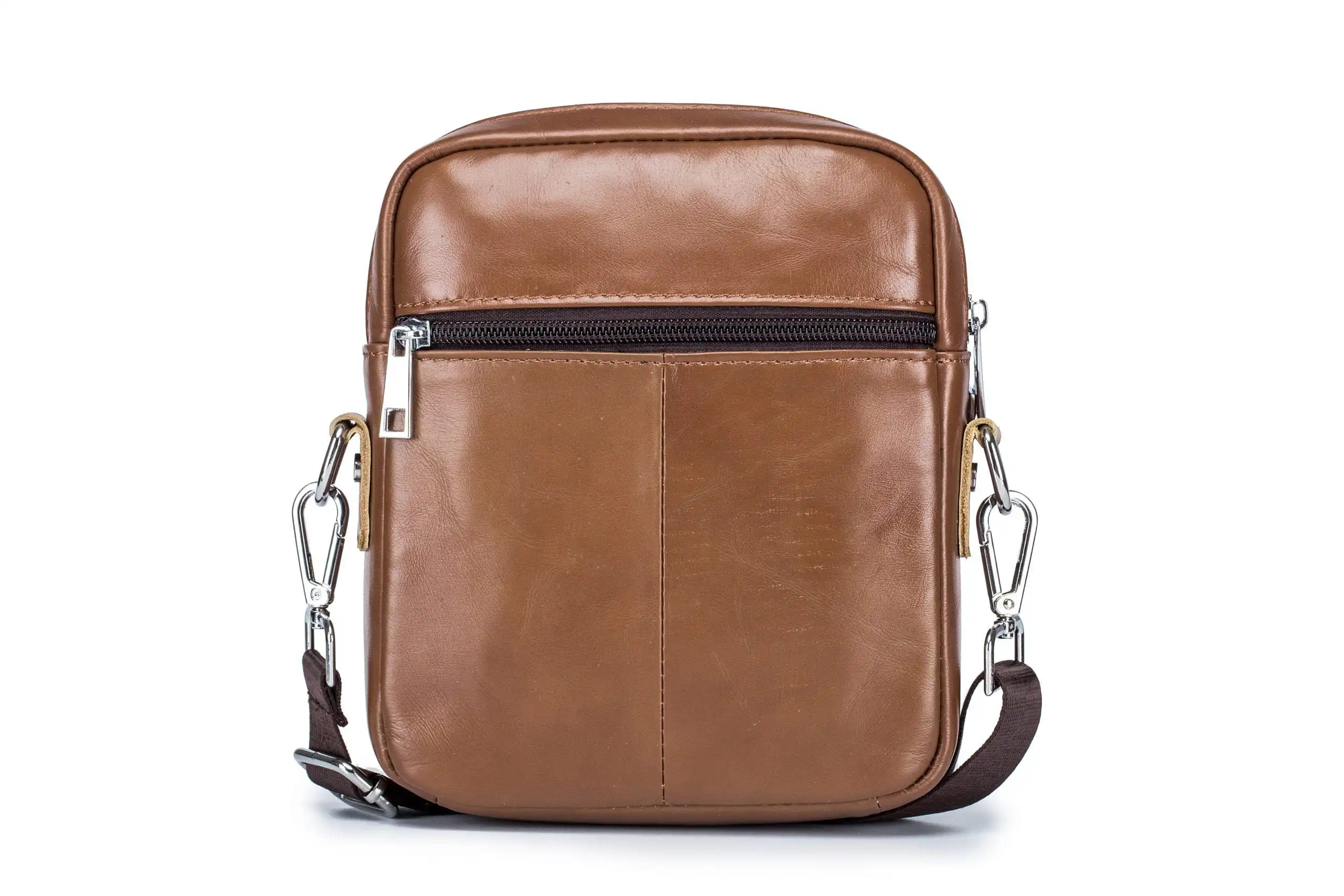 Δερμάτινο τσαντάκι ώμου Bull Captain DJB 09 καφέ