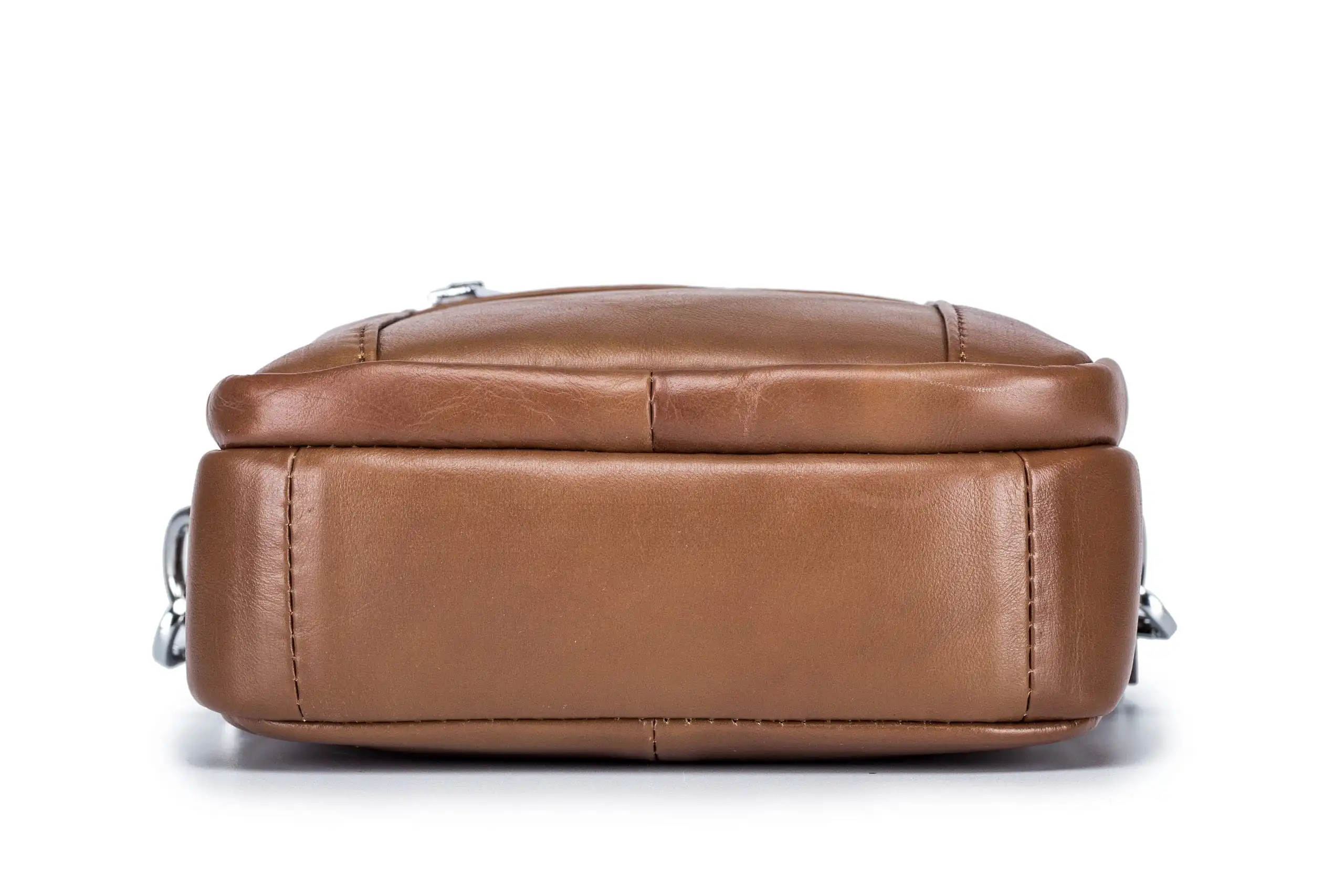 Δερμάτινο τσαντάκι ώμου Bull Captain DJB 09 καφέ