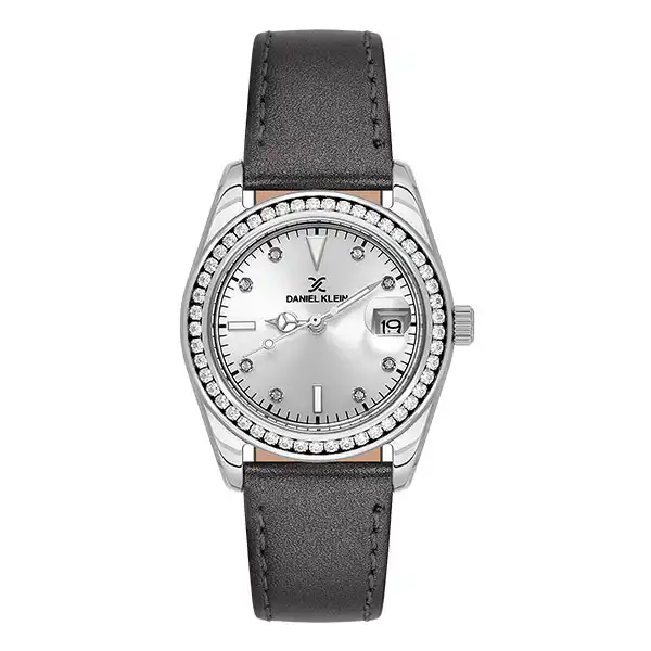 Γυναικείο Ρολόι με δερμάτινο λουρί  DANIEL KLEIN DK.1.13714-1