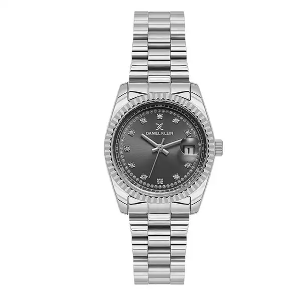 Ρολόι Daniel Klein Premium Γυναικείο IPS με  καντράν Sunray και πέτρα από ανοξείδωτο ατσάλι DK.1.13924-2
