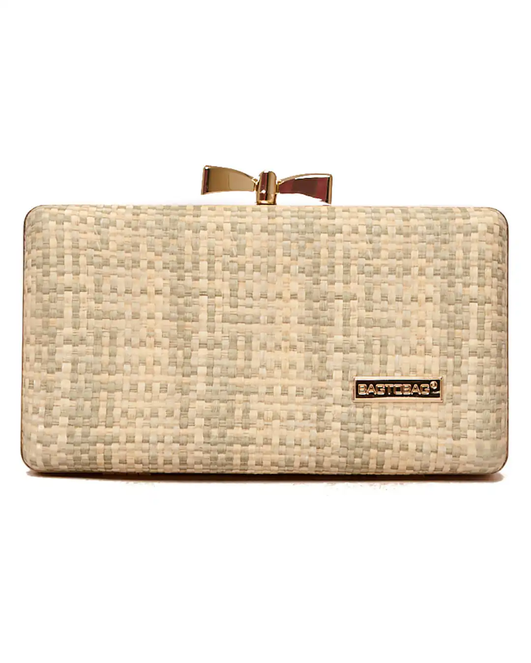 Ψάθινο τσαντάκι clutch -21892 – Μπέζ