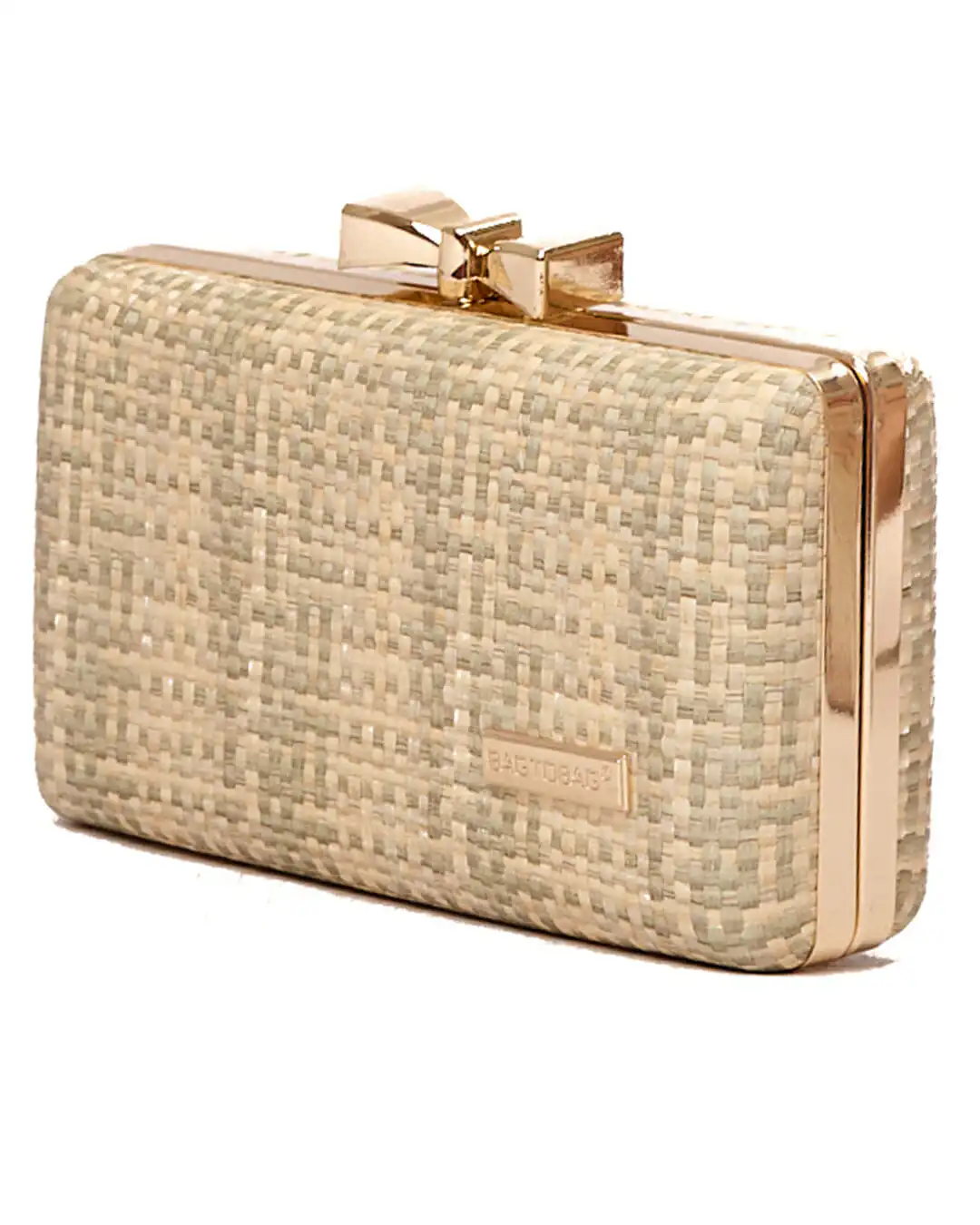Ψάθινο τσαντάκι clutch -21892 – Μπέζ