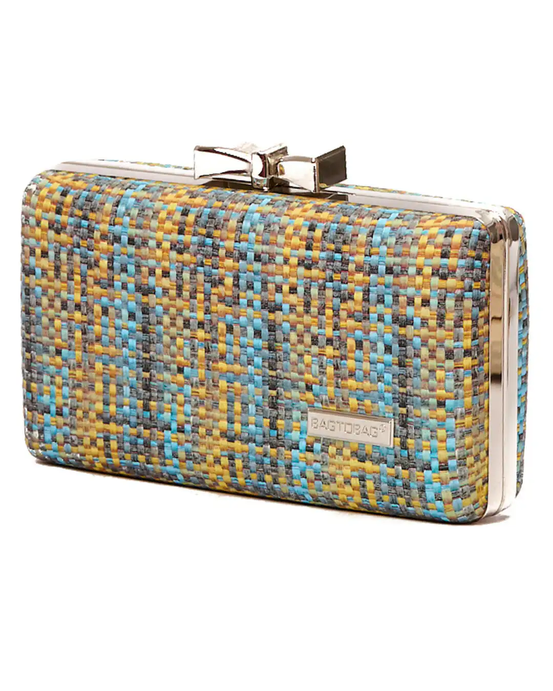 Ψάθινο τσαντάκι clutch -21892 – Πράσινο