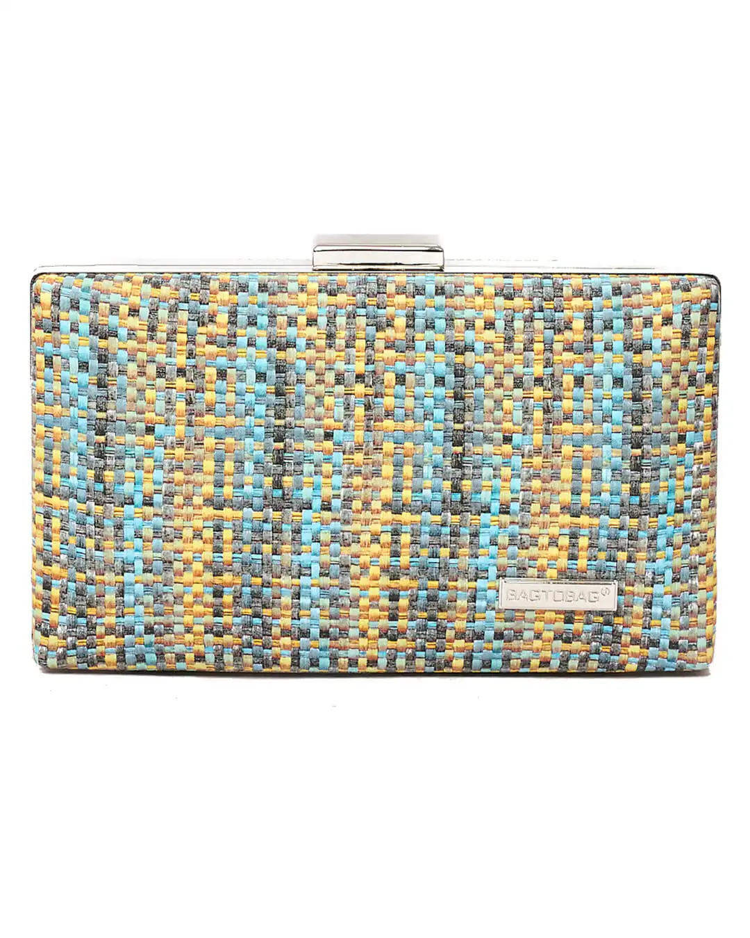 Τσάντα φάκελος clutch -21891 – Κίτρινο