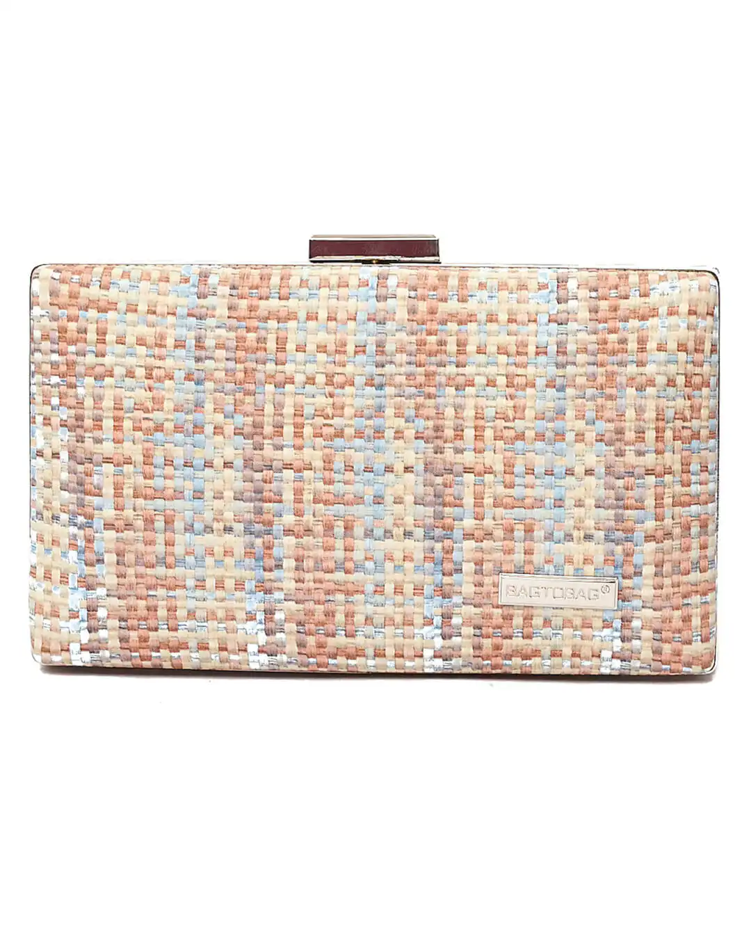 Τσάντα φάκελος clutch -21891 – Καφέ