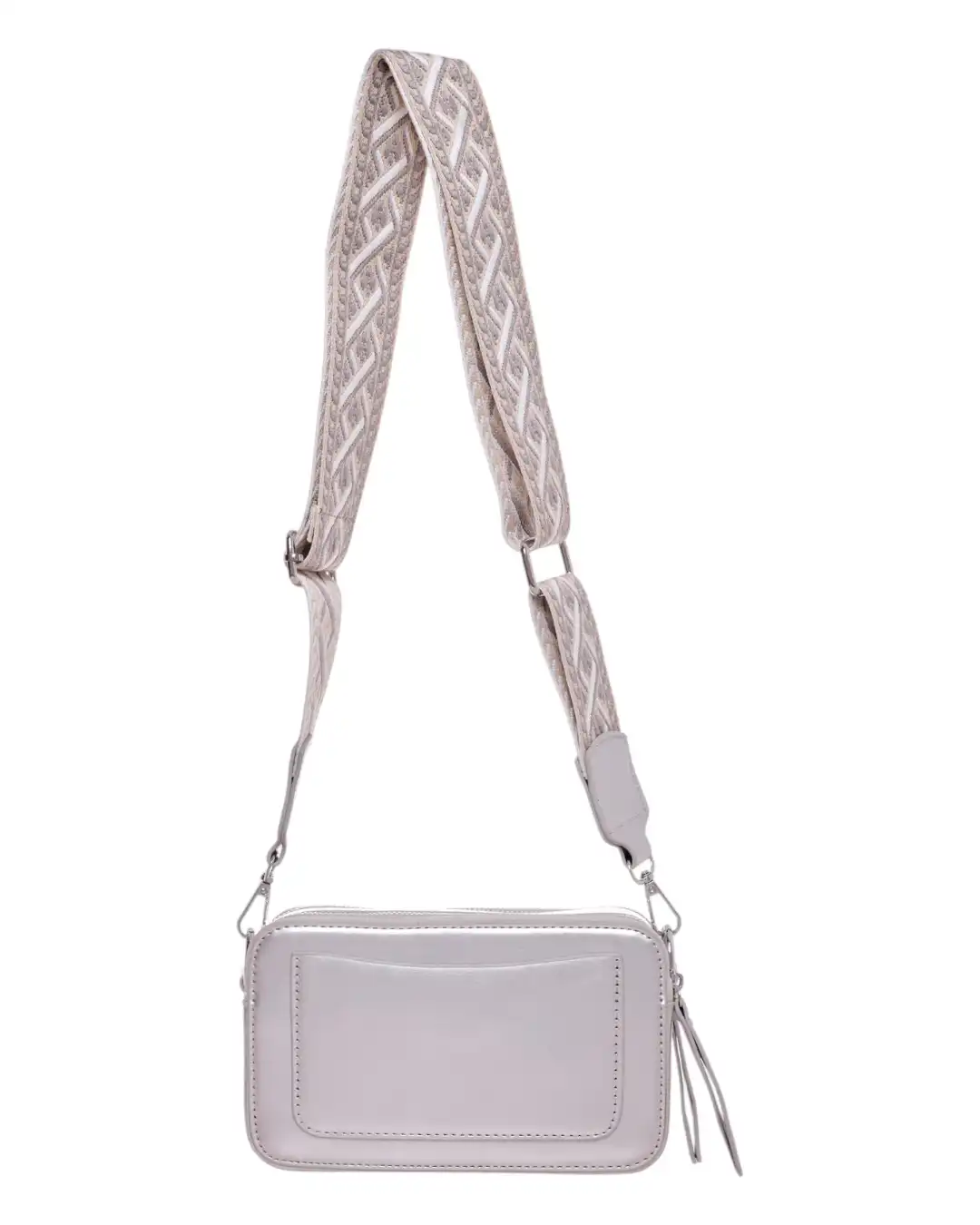 Τσάντα χειρός SW8941 - Ασημί