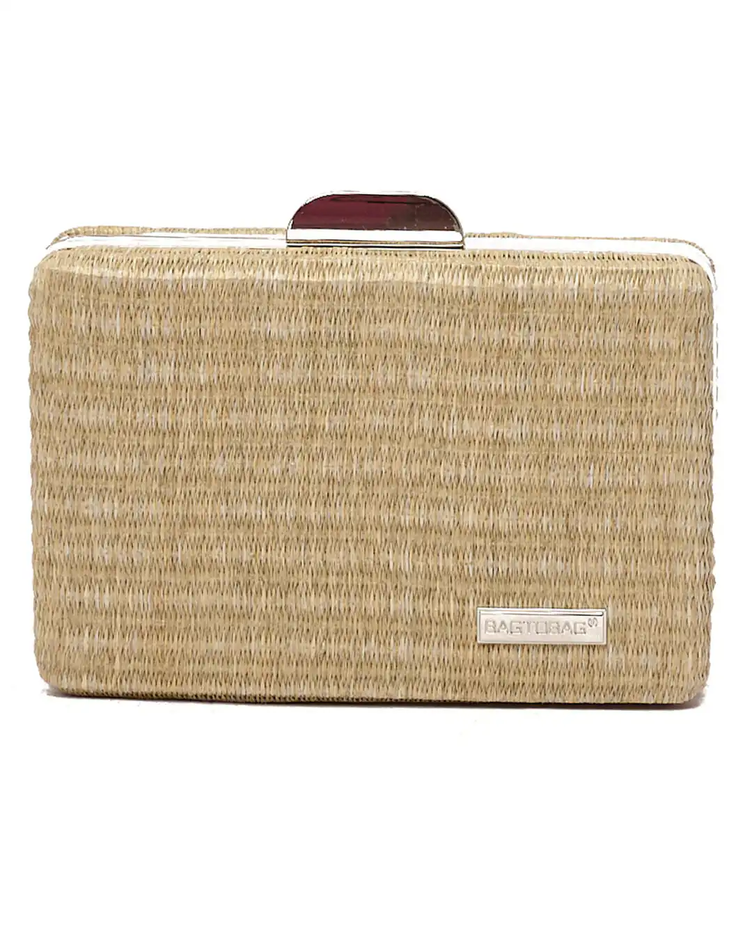 Ψάθινο τσαντάκι clutch -21896 – Μπέζ