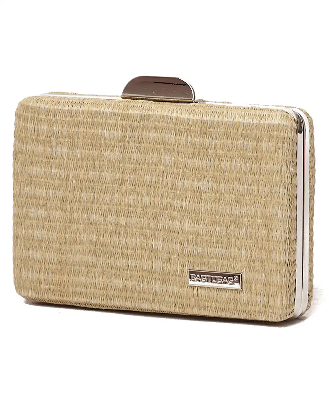 Ψάθινο τσαντάκι clutch -21896 – Μπέζ