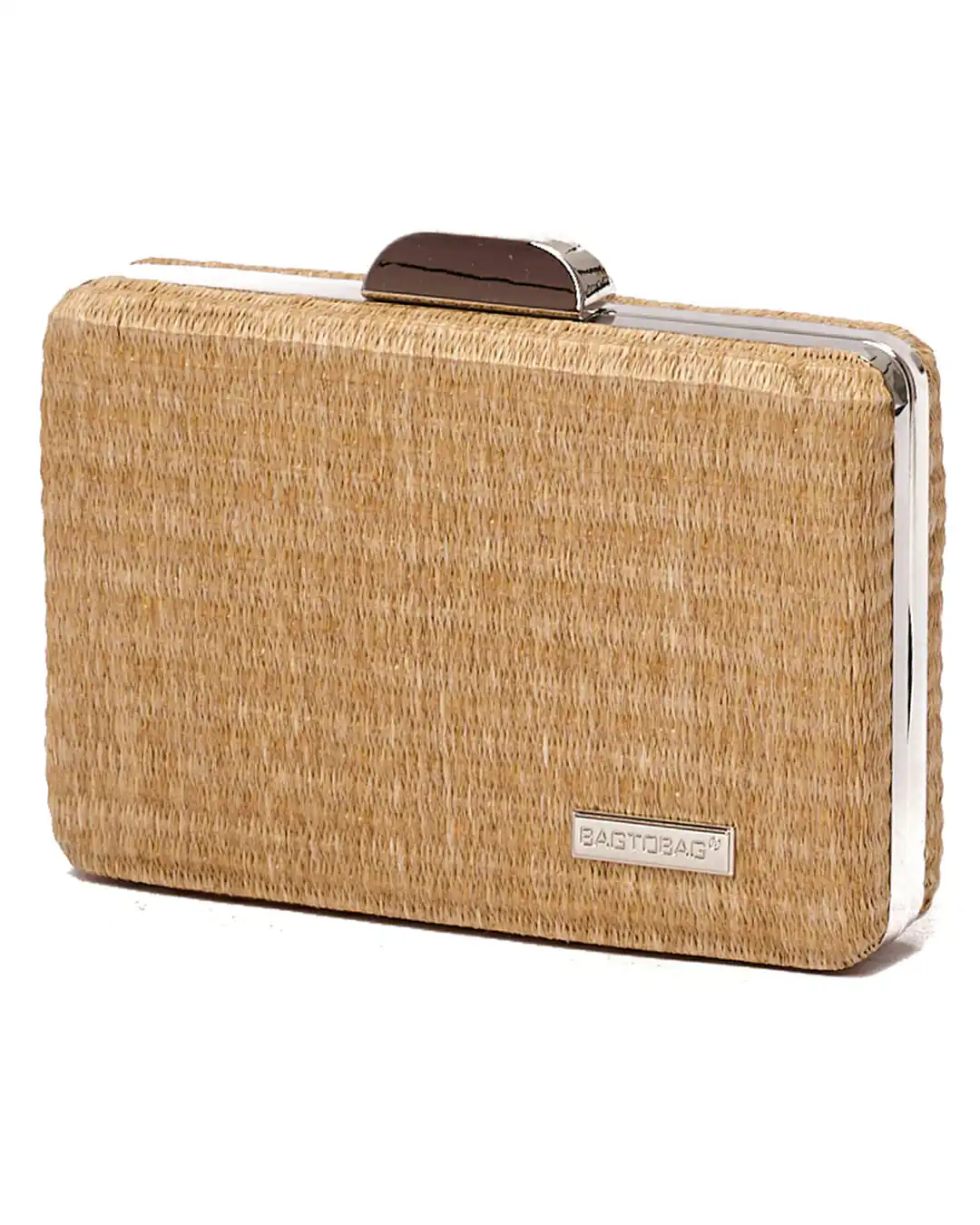 Ψάθινο τσαντάκι clutch -21896 – Χακί