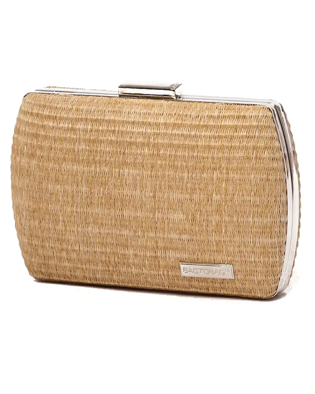 Ψάθινο τσαντάκι clutch -21897 – Χακί