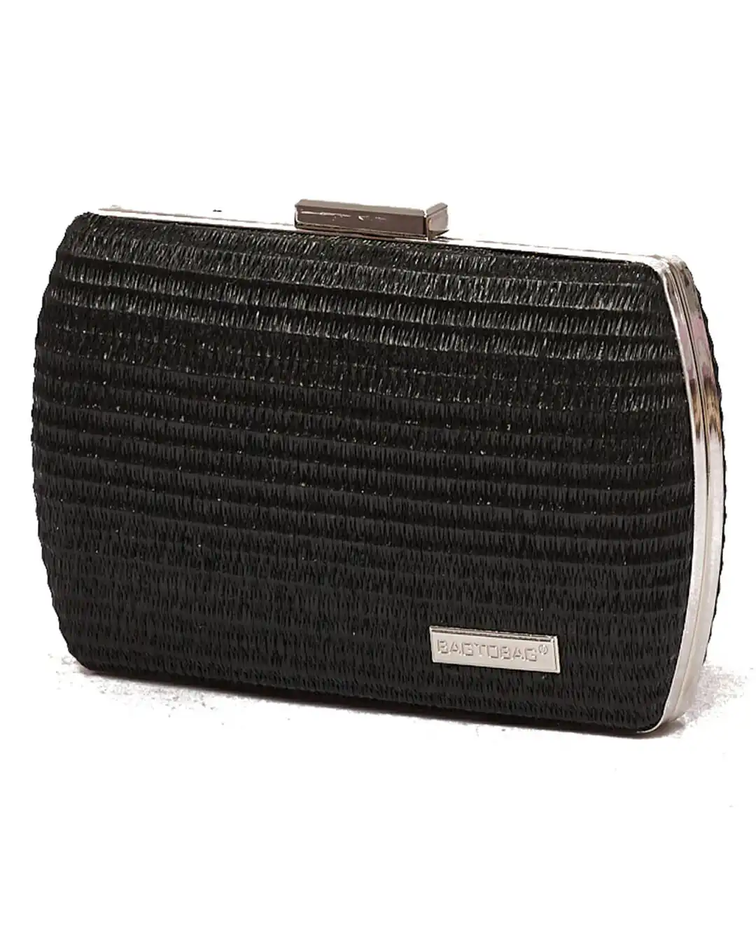 Ψάθινο τσαντάκι clutch -21897 – Μαύρο