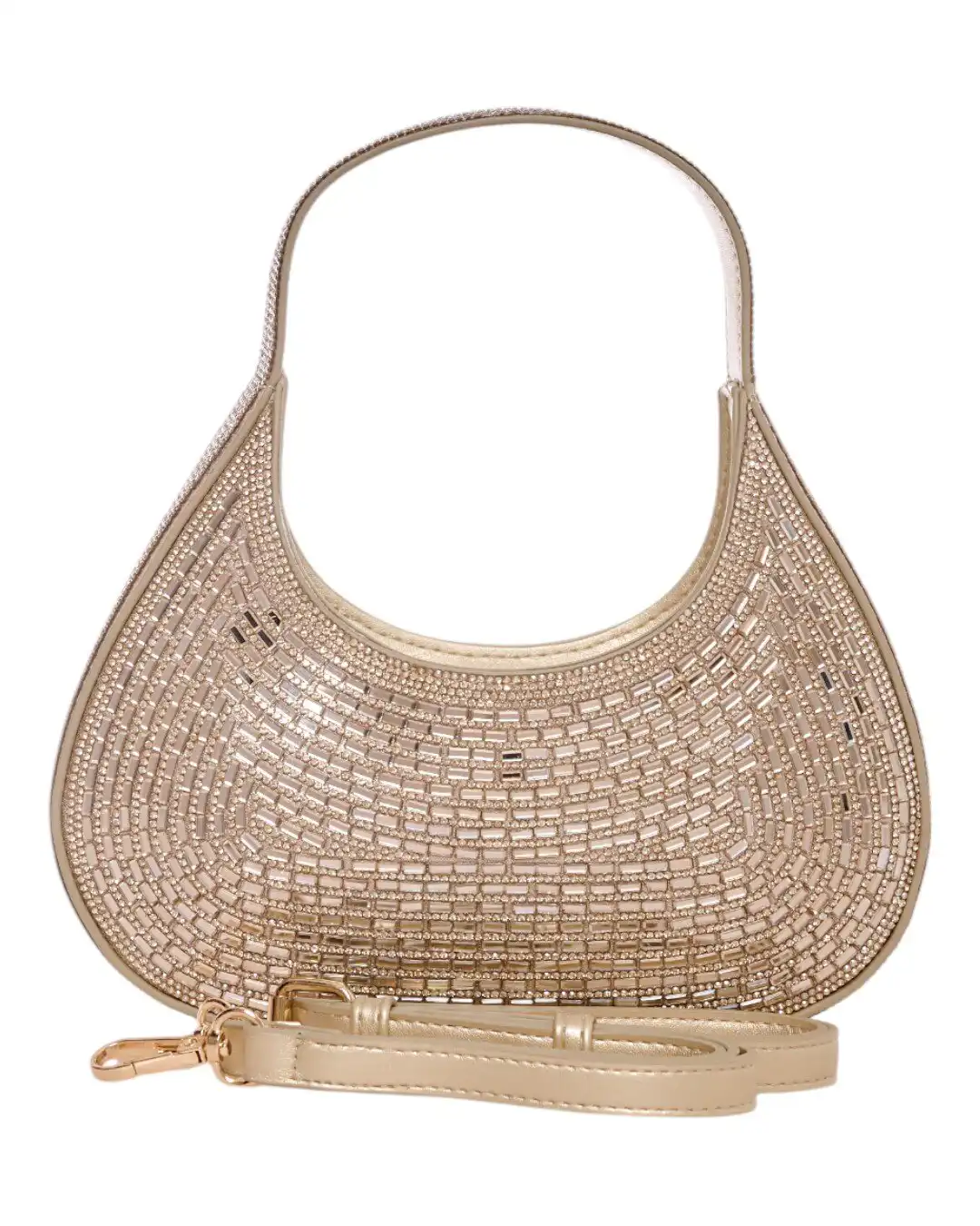 Τσάντα φάκελος clutch MD2406 - Χρυσό