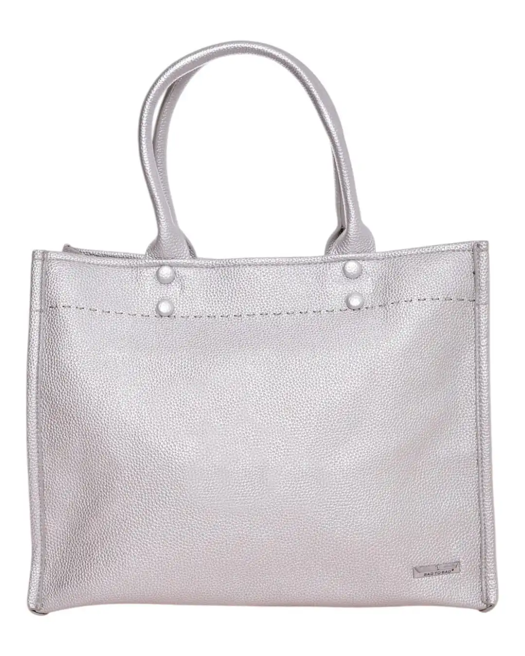 Τσάντα ώμου  JD-7609 – Ασημί