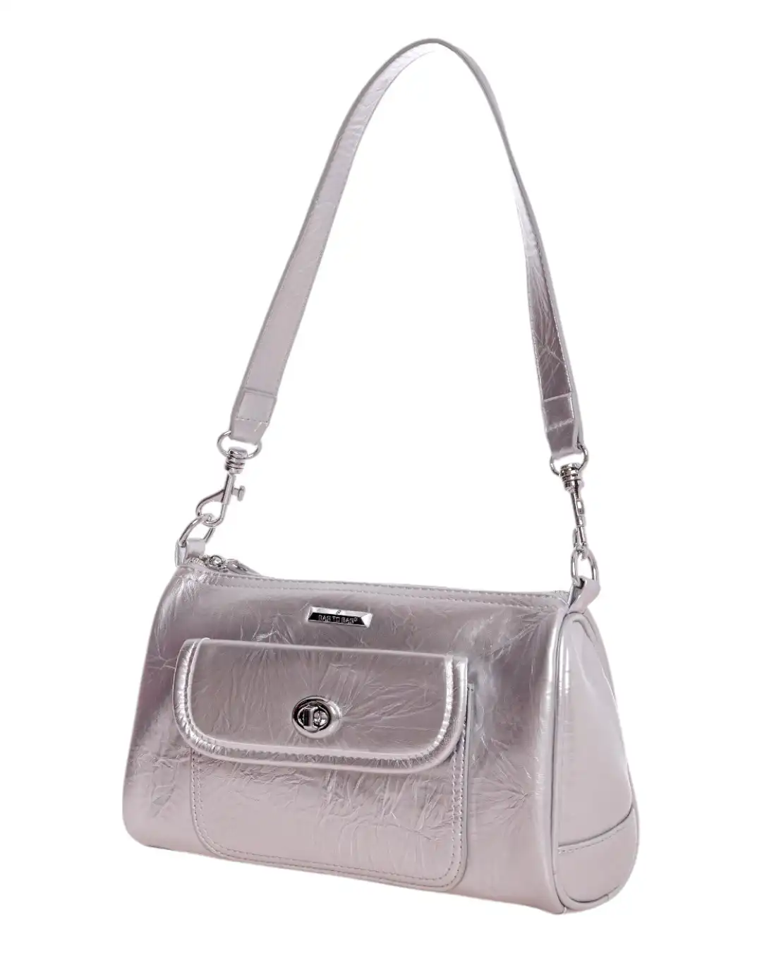 Τσάντα ώμου SW8953 – Ασημί
