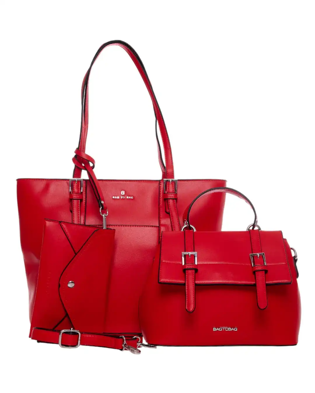 Τσάντα ώμου  JX-2661 – Κόκκινο