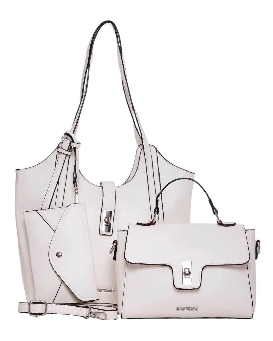 Τσάντα ώμου  JX-2665 – Ασπρο