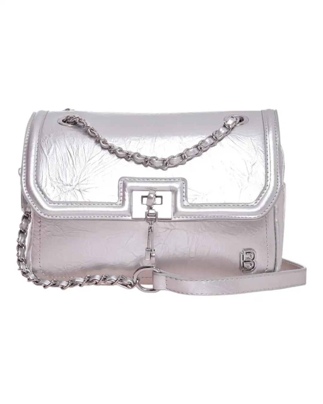 Τσάντα ώμου SW8952 – Ασημί