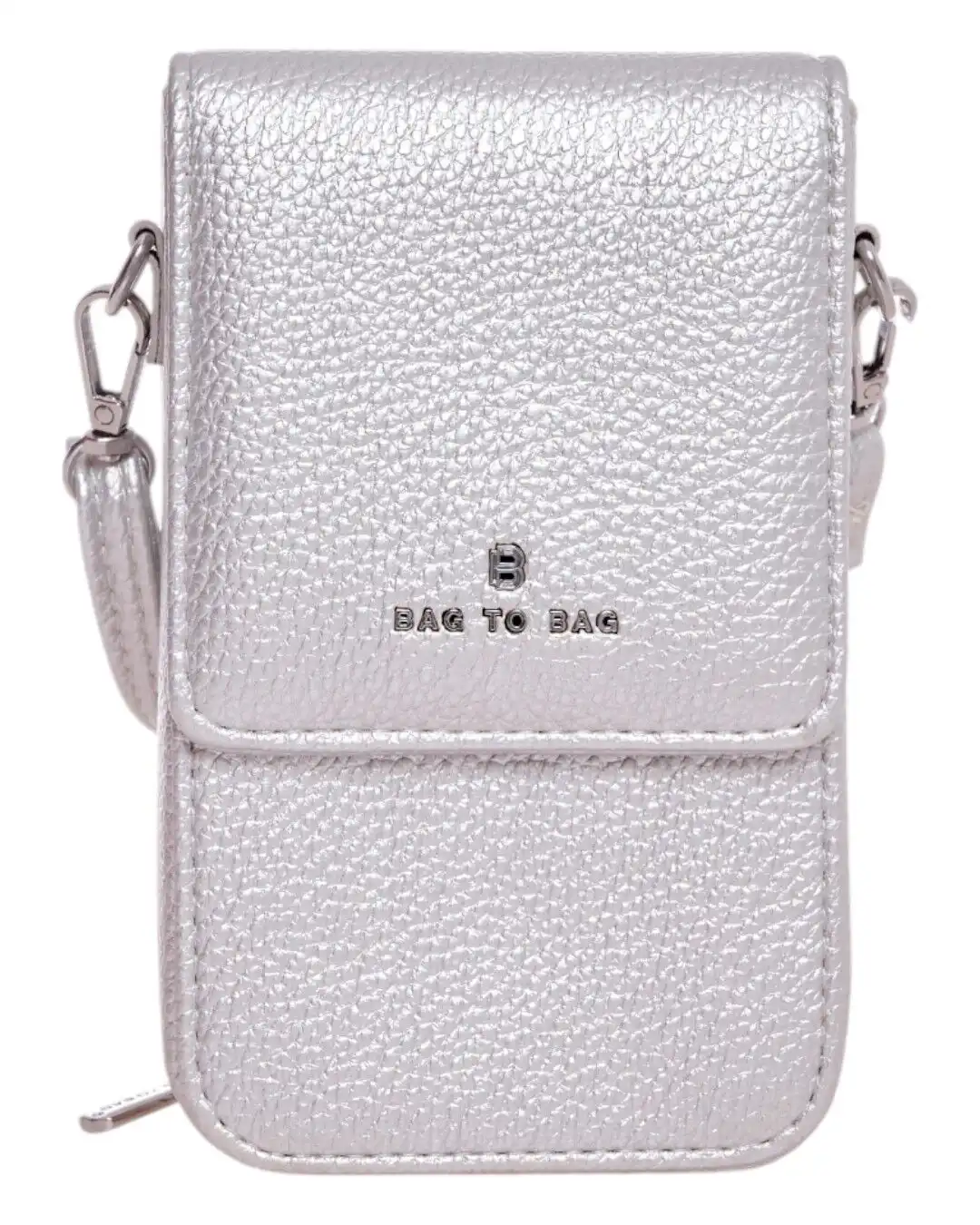 Τσάντα χιαστί YC02913 – Ασημί