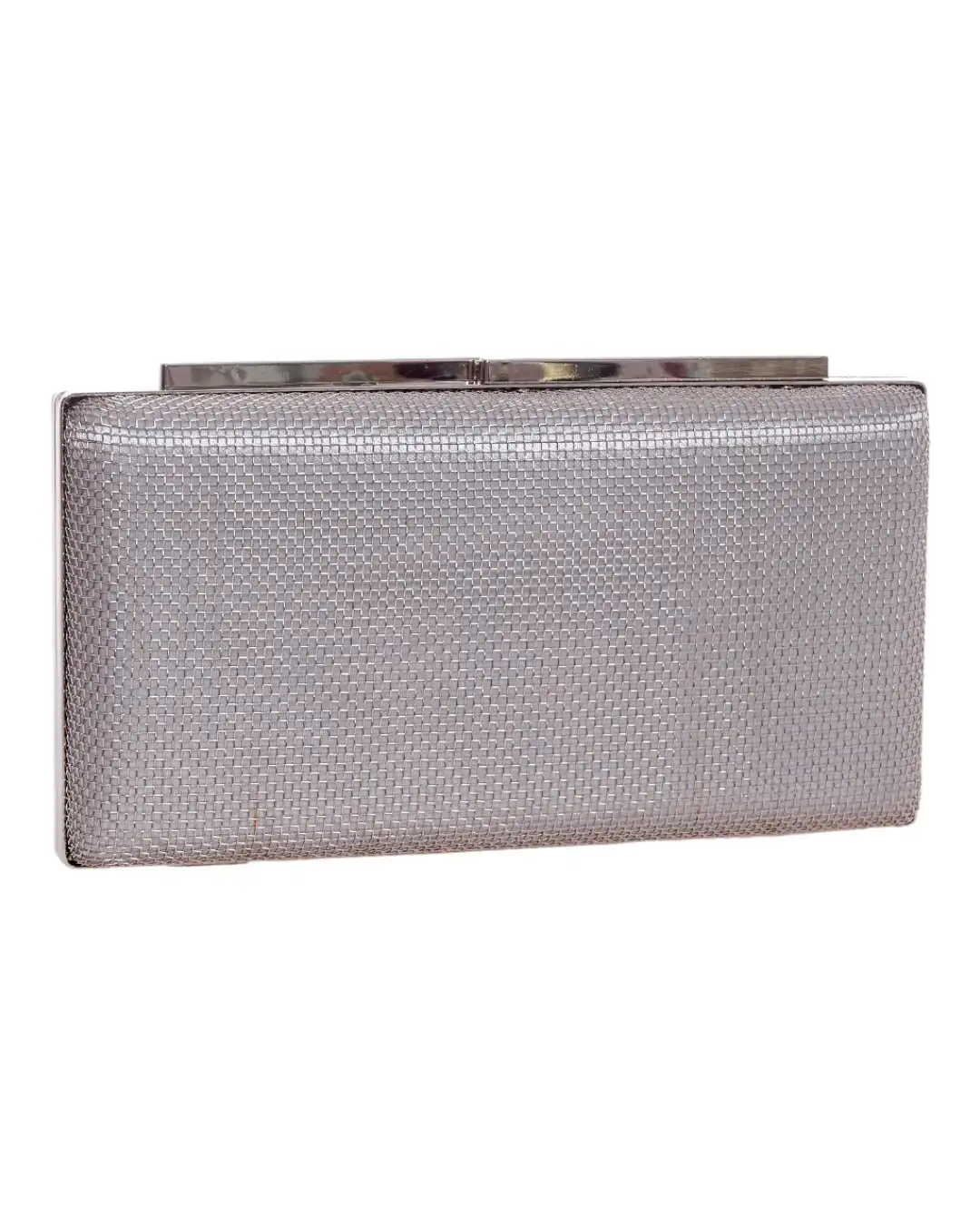 Τσάντα φάκελος clutch MD2515 - Ασημί