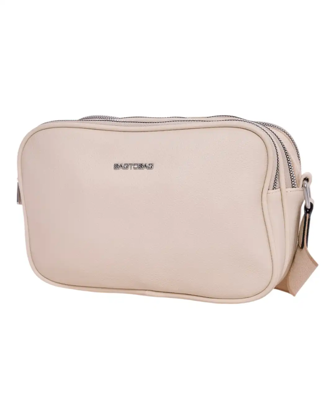 Τσάντα χιαστί KX8062 – Μπέζ Τσάντα χιαστί KX8062 – Μπέζ