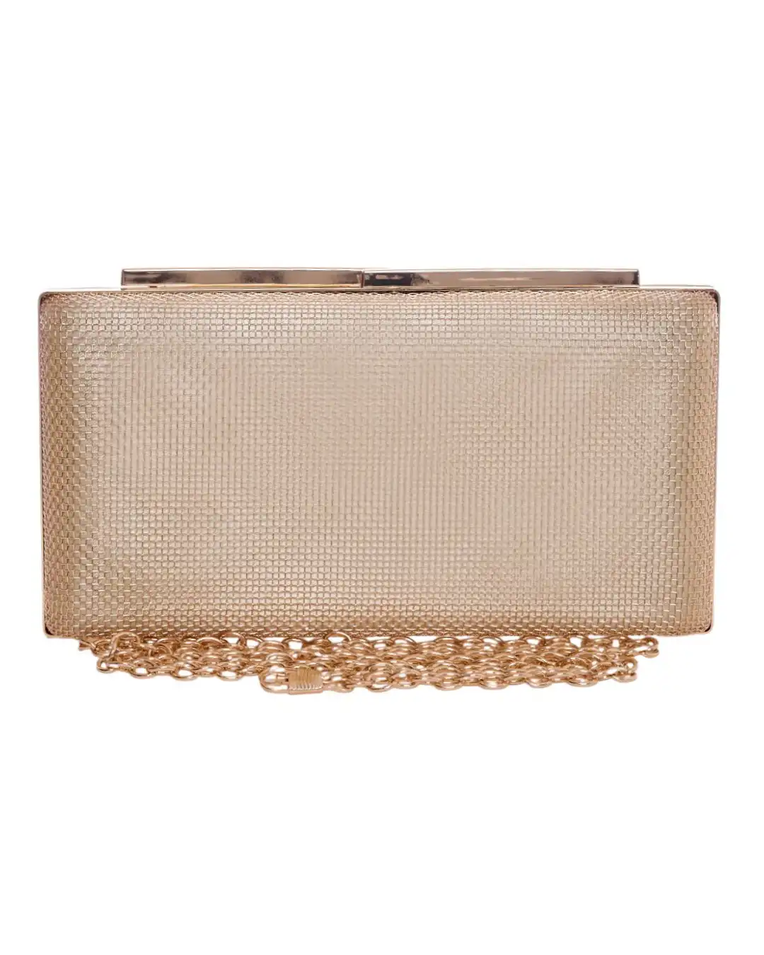 Τσάντα φάκελος clutch MD2515 - Χρυσό