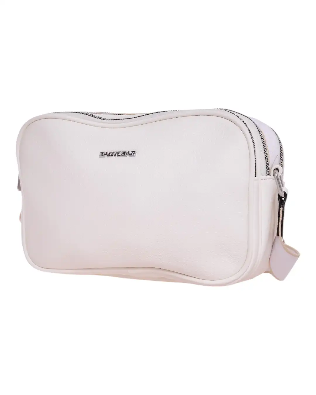 Τσάντα χιαστί KX8062 – Ασπρο Τσάντα χιαστί KX8062 – Ασπρο