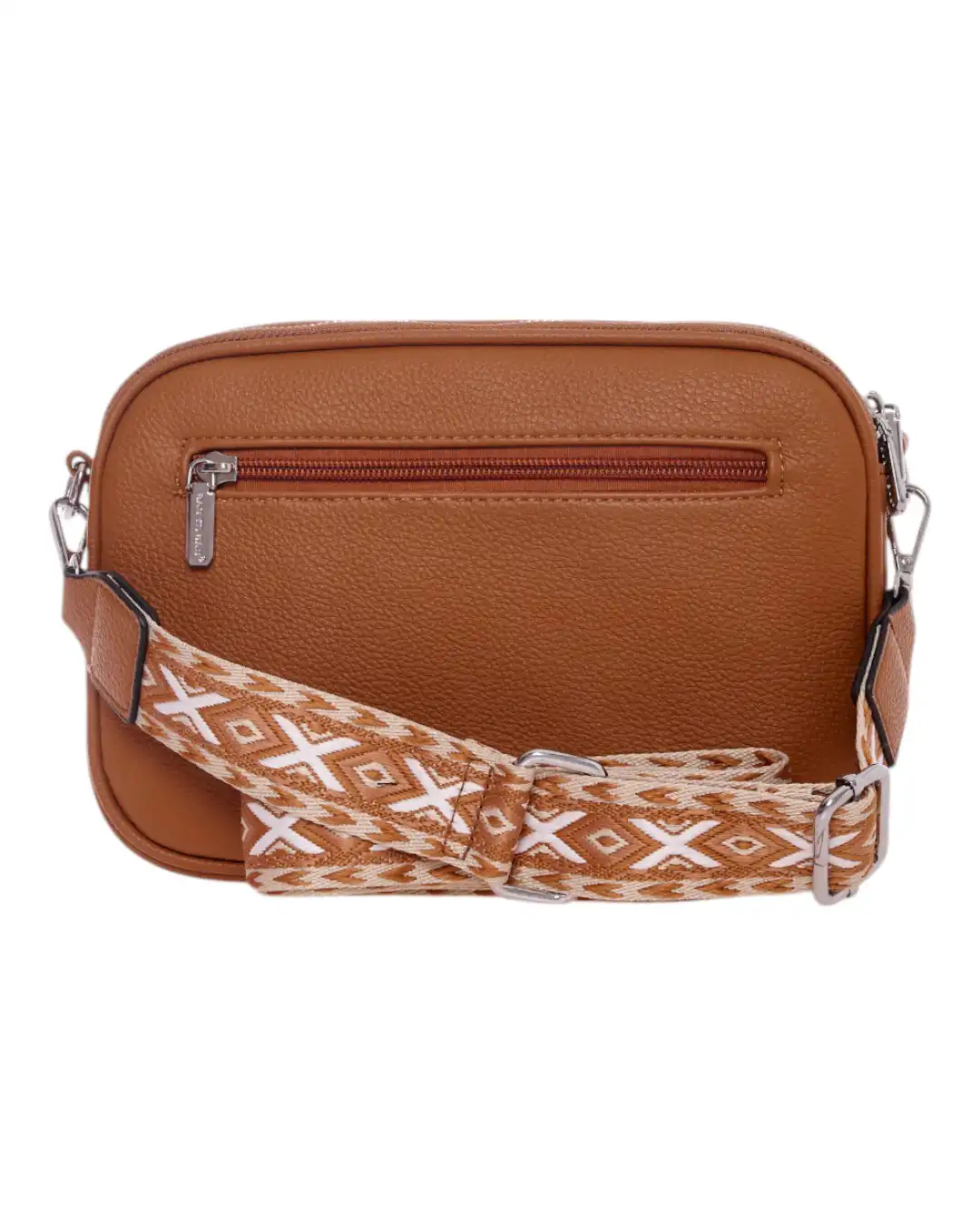 Τσάντα χιαστί WH8185 - Κάμελ