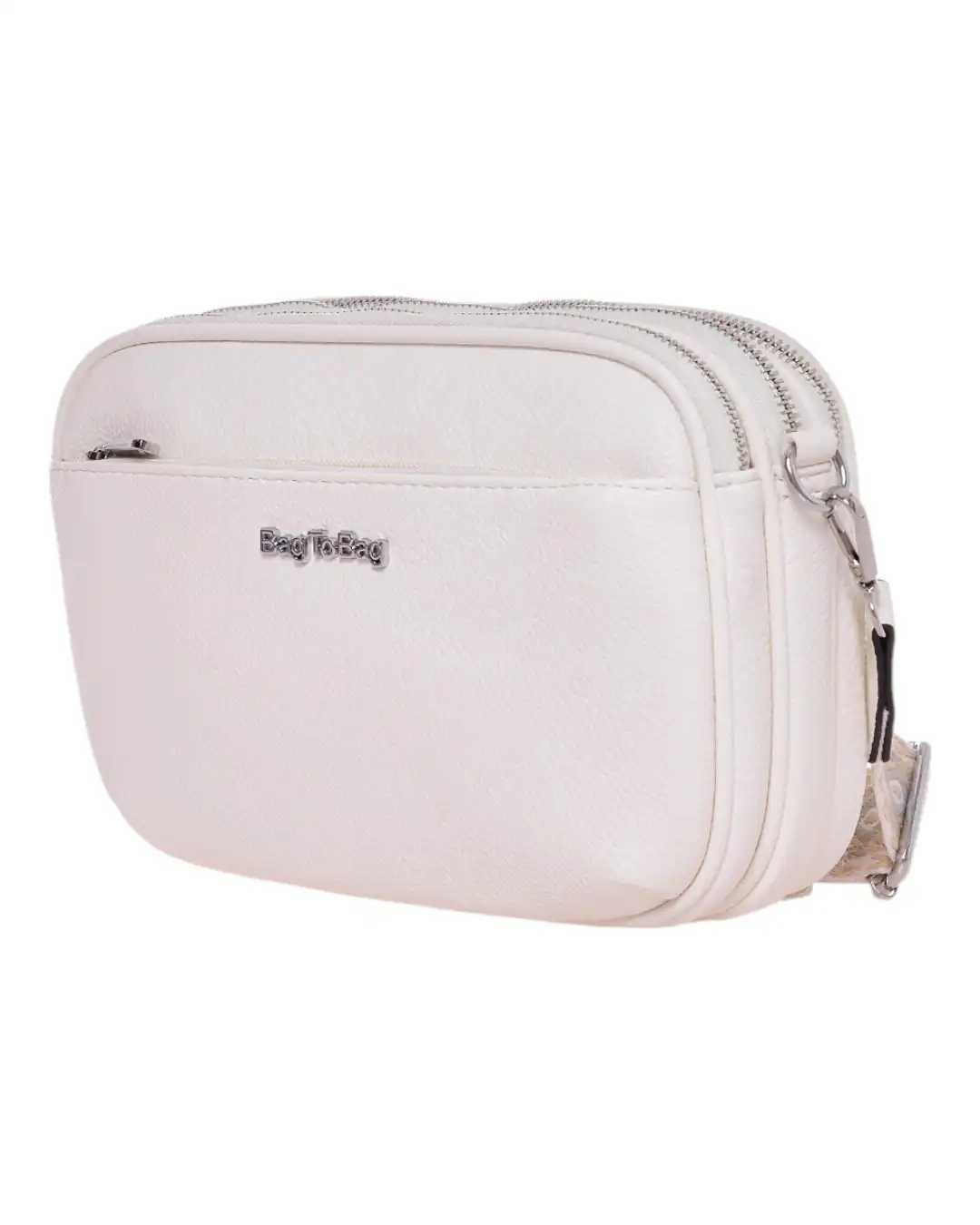 Τσάντα χιαστί WH8185 – Ασπρο