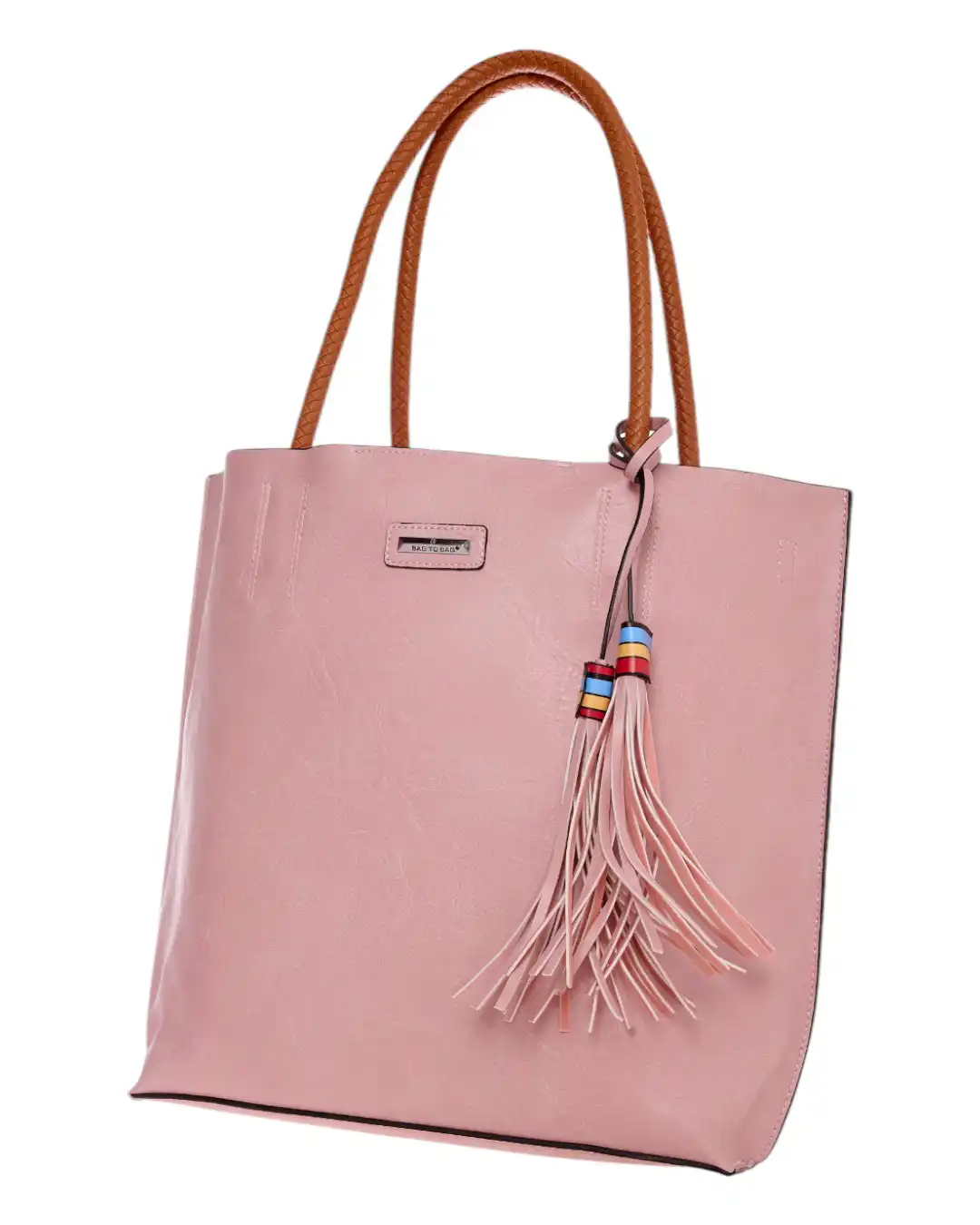 Τσάντα ώμου με νεσεσέρ – KX8061 – Ρόζ