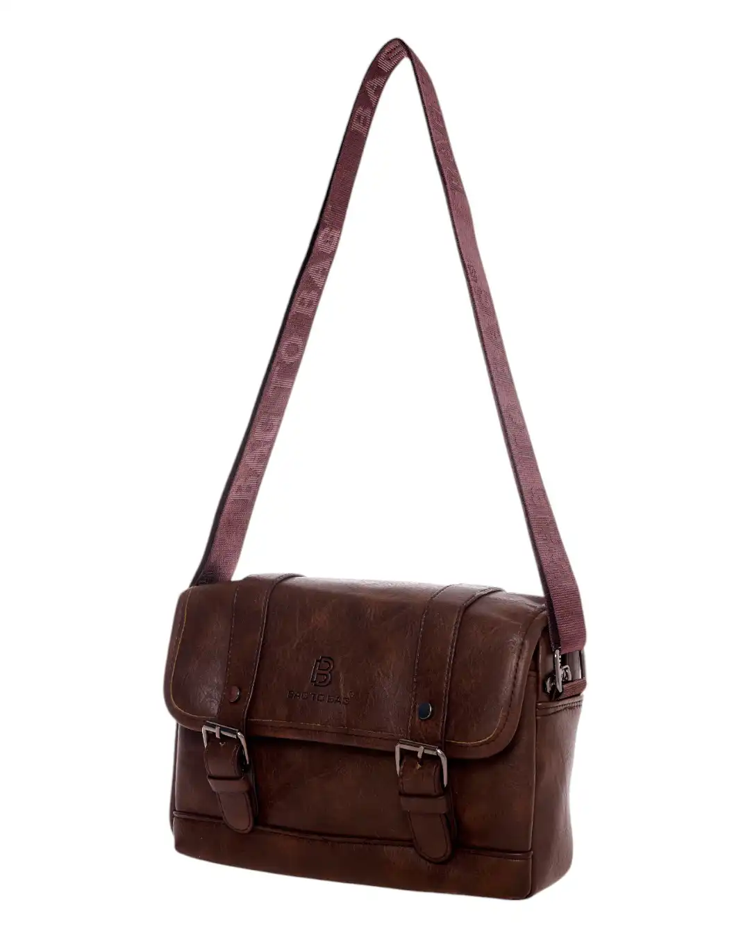 Τσαντάκι χιαστί MD-202 – Καφέ