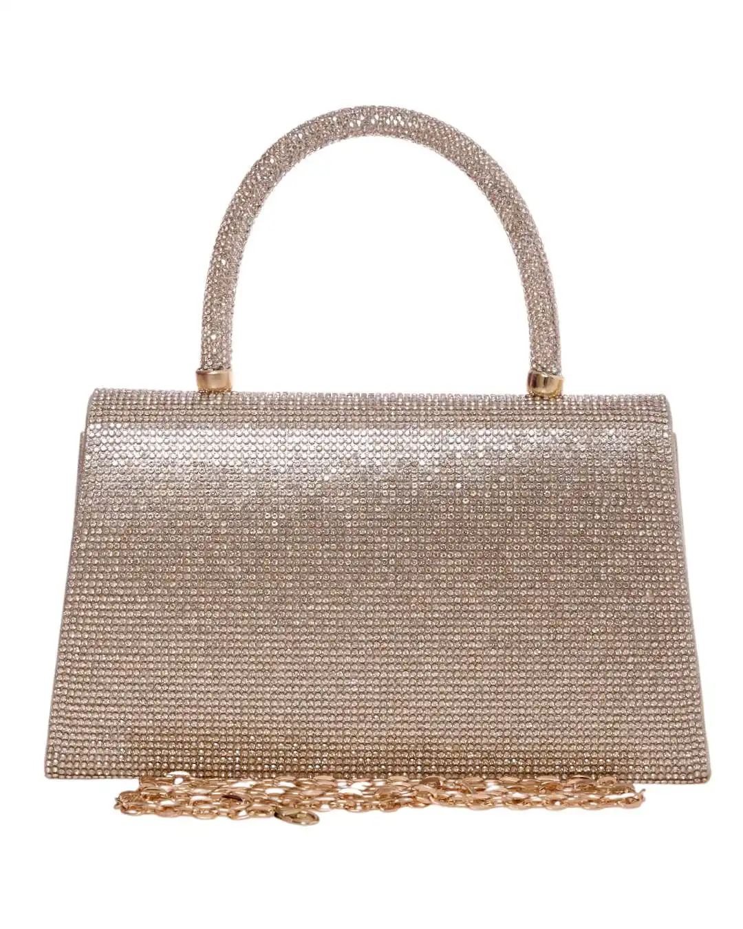 Τσάντα φάκελος clutch CK-6069 - Χρυσό