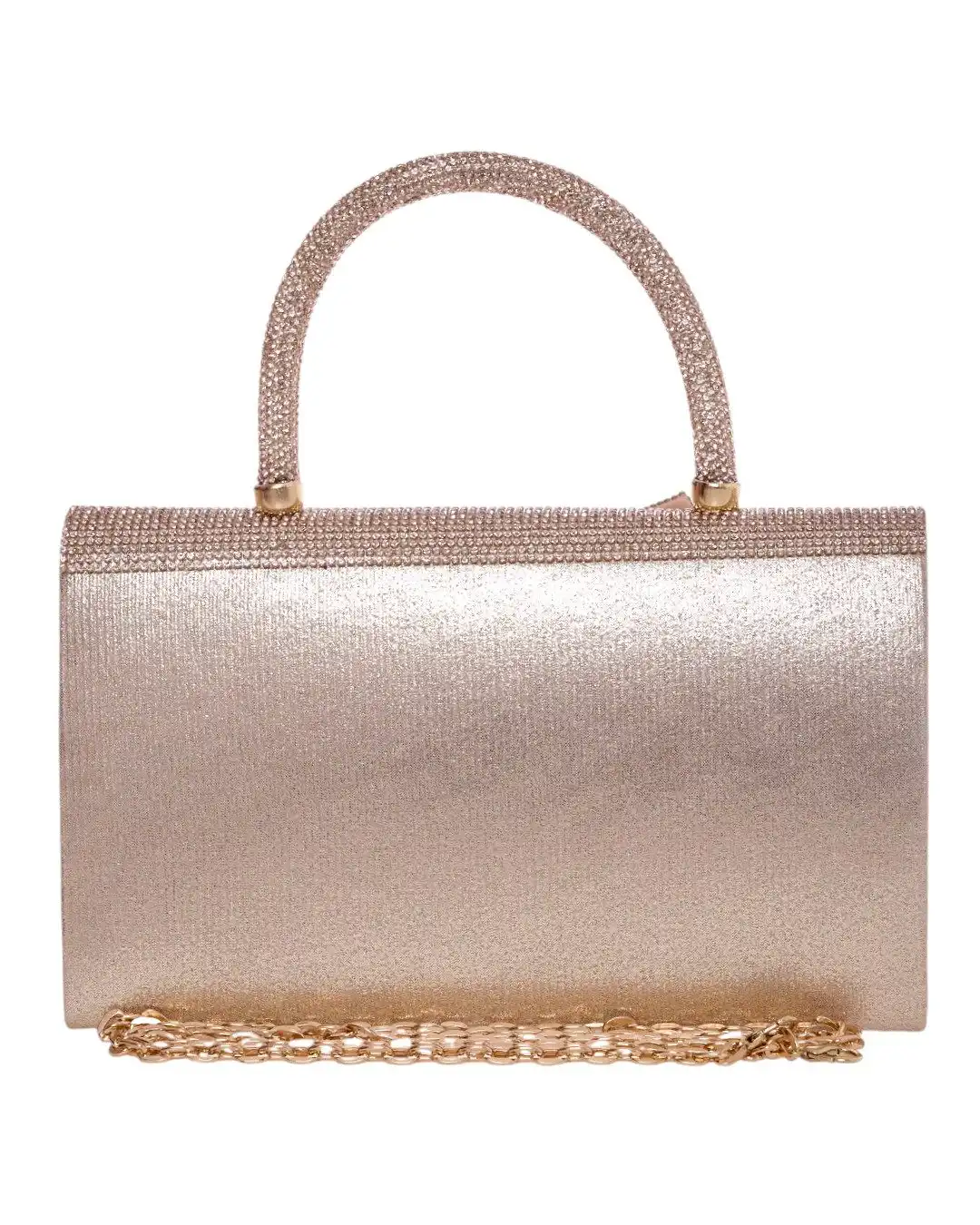 Τσάντα φάκελος clutch CK-6066 - Σαμπανιζέ